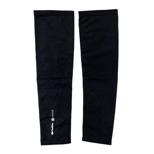 冷感レッグカバー【レッグカバー/日焼け対策/暑さ対策/フリーズテック/氷撃/リベルタ】(ブラック-M)